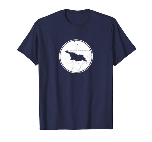 Georgia Vintage Map Georgian T-Shirt
