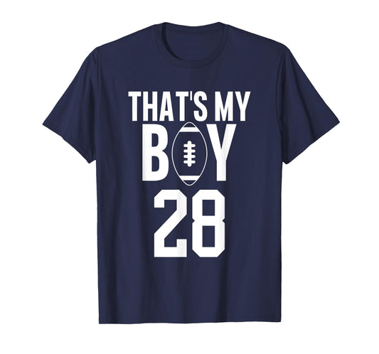 That's My Boy Football #28 T-Shirt