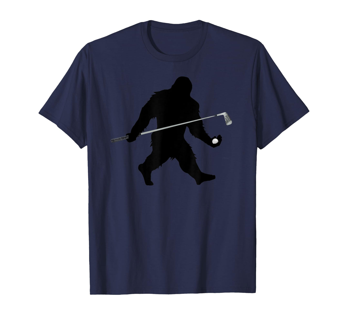 Sasquatch Golf Club & Ball T-Shirt Funny Golfer Gift Idea T-Shirt