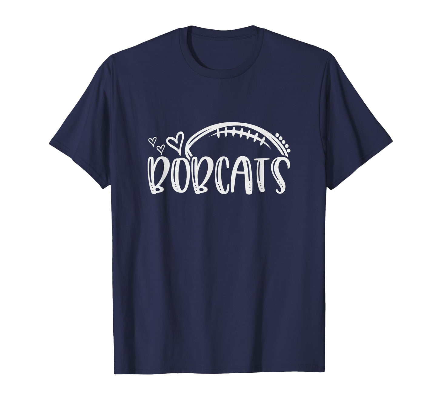 Football Bobcat School Sports Fan Team Spirit T-Shirt