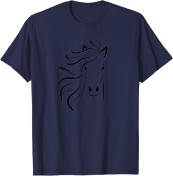 Simple horse logo t-shirt T-Shirt