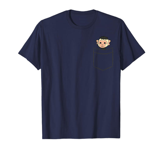 Capuchin Monkey In The Pocket Cute Pocket Capuchin Monkey T-Shirt