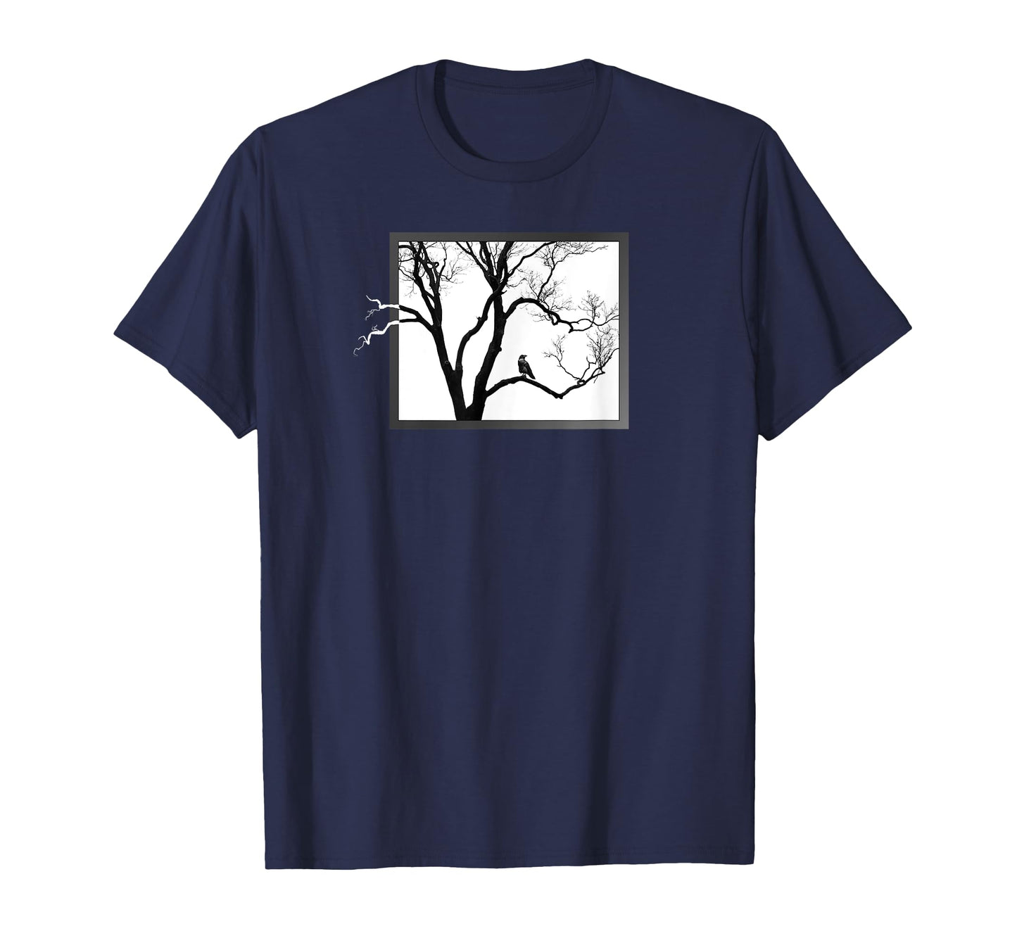 Crow in the Tree - Gift T-Shirt
