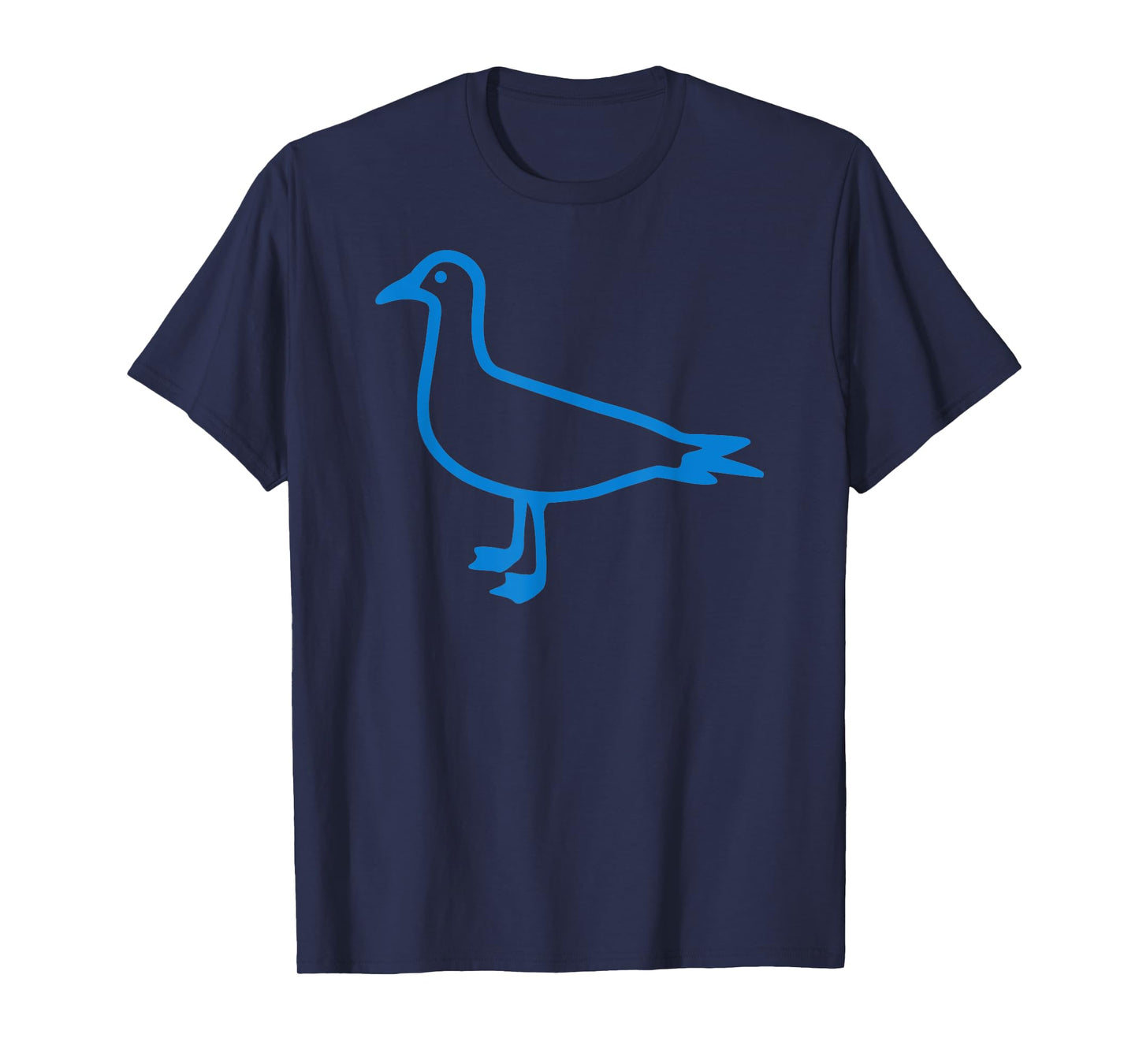 Blue seagull T-Shirt