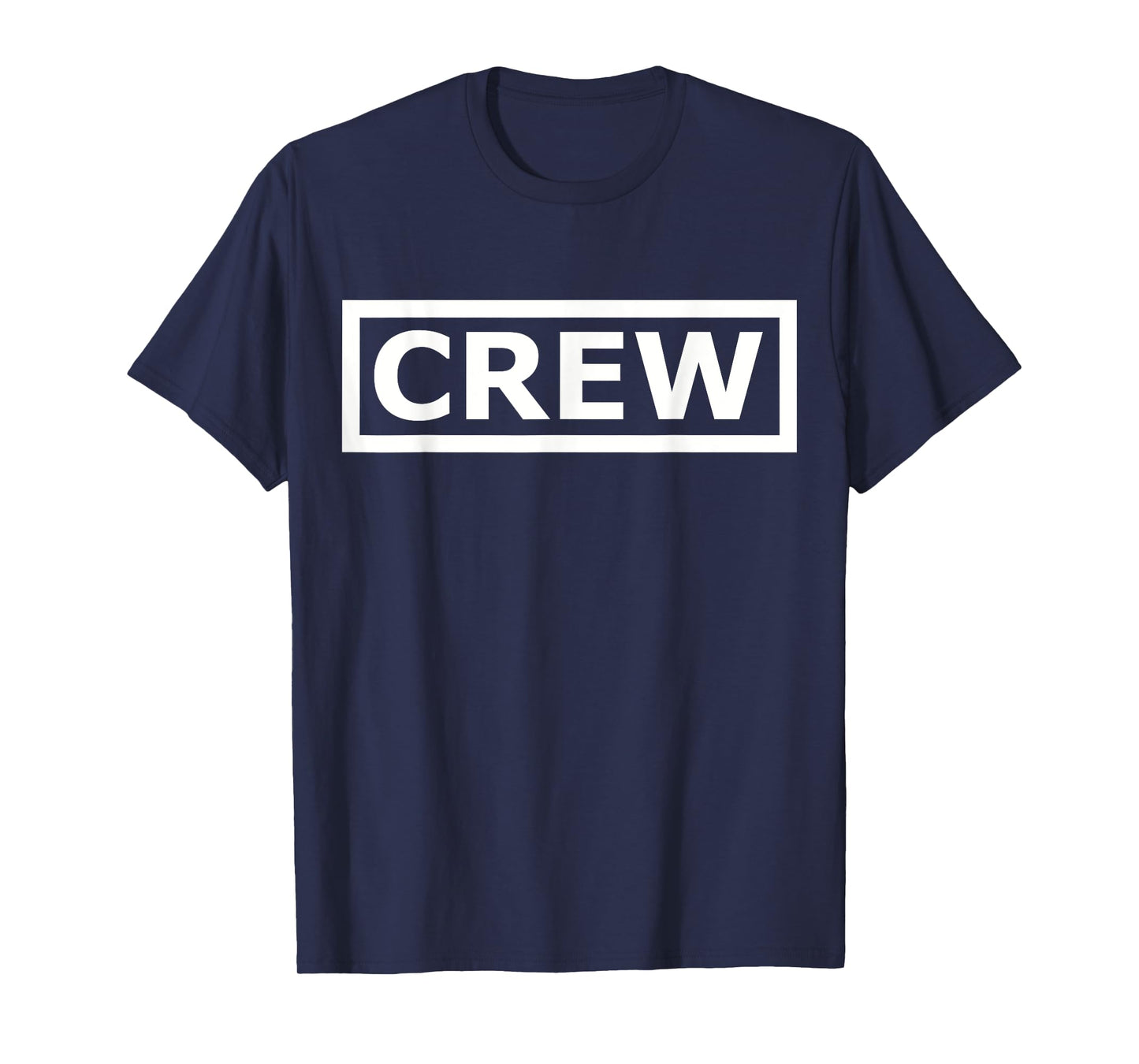 Crew Store Unisex-Adults T-Shirt, Black, Small, Short Sleeve, Crew Collar, Classic Fit