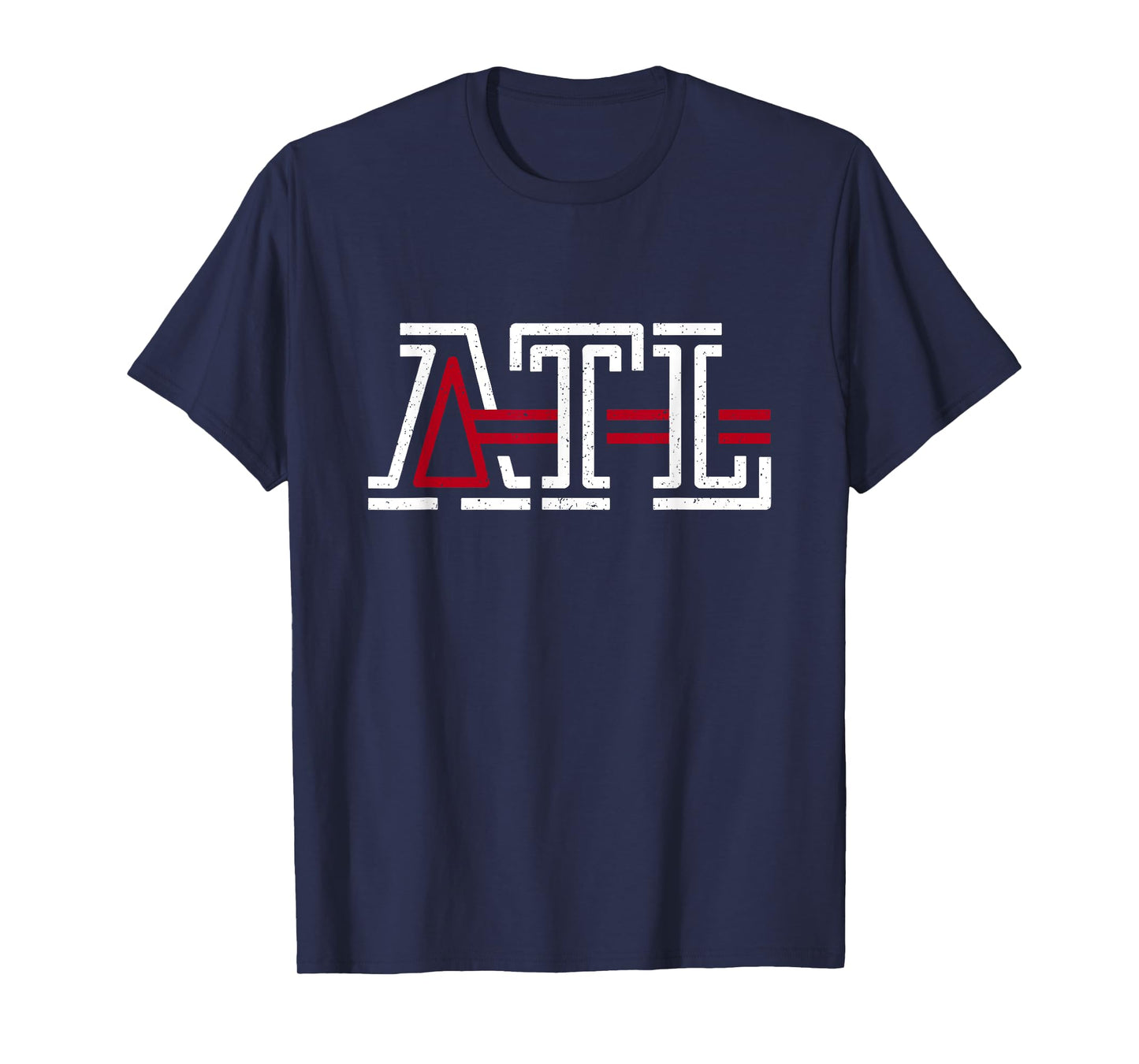 Vintage Atlanta Georgia ATL Classic Distressed T-Shirt