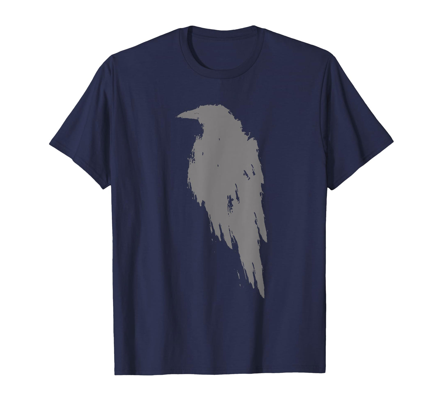 Beautiful Black Crow Raven Bird Watch. Birds Silhouette T-Shirt