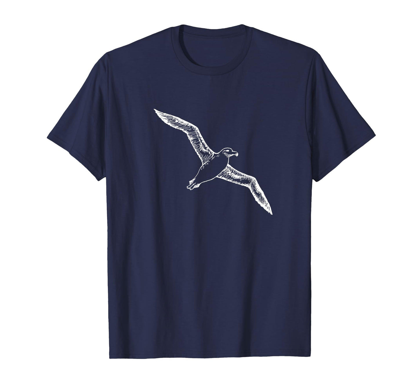 Flying Albatross Bird Design Gift for Bird Lover Men Women T-Shirt