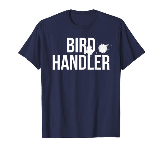 Bird Handler Shirt Halloween Costume tshirt with droppings