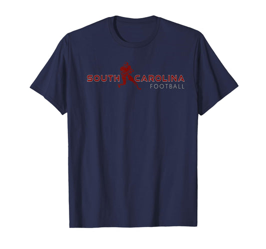 SC Fan Quarterback Athlete Gameday South Carolina Football T-Shirt