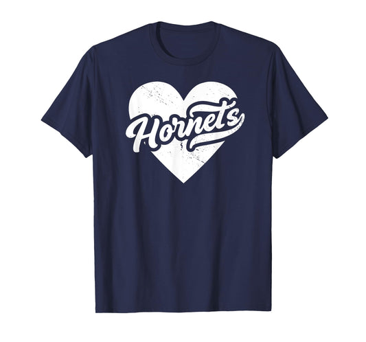 Vintage Hornets School Spirit Go Hornets Love T-Shirt