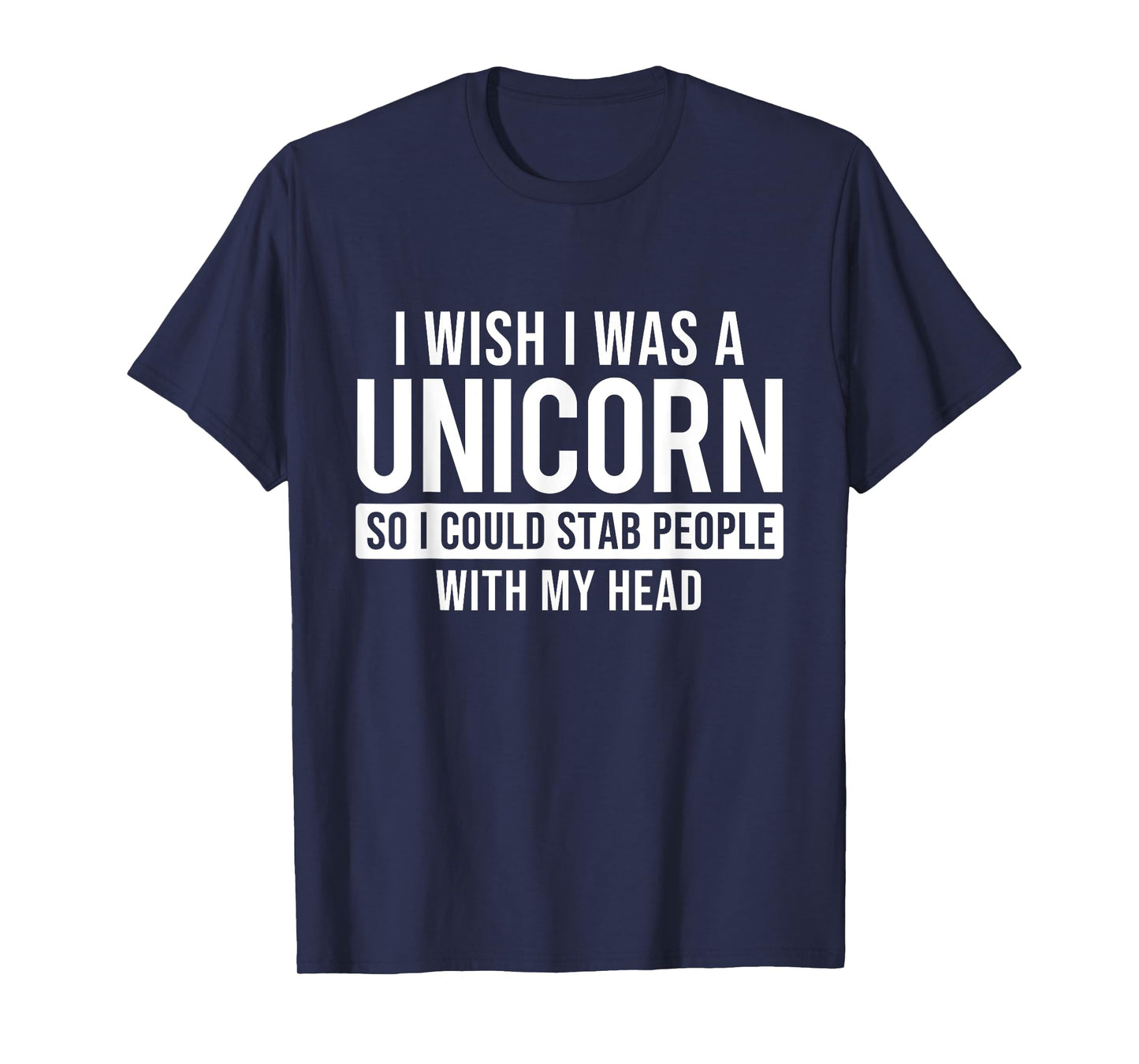I Wish I Was A Unicorn - Mystical Creature Rainbow Unicorn T-Shirt