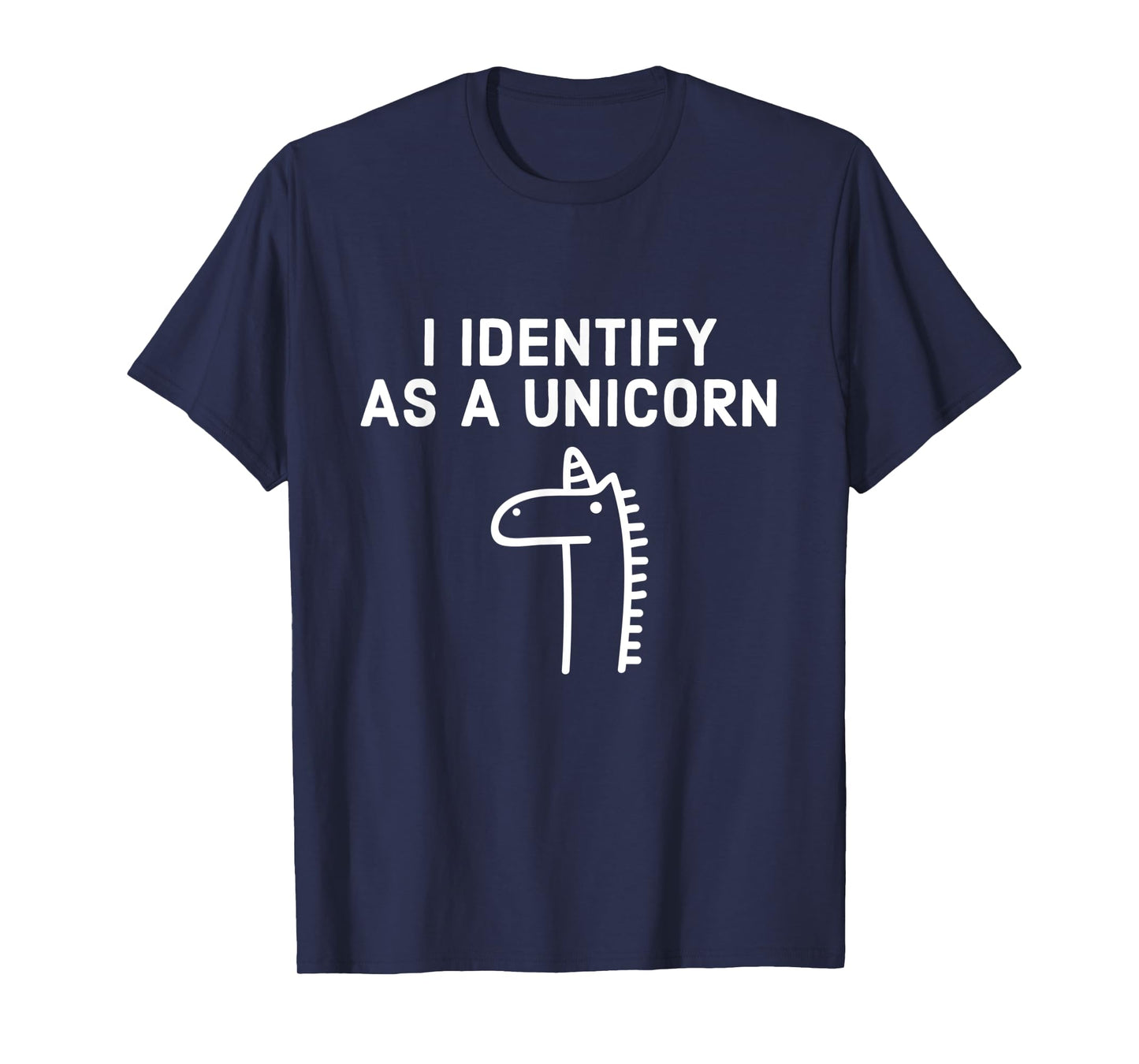 I Identify As A Unicorn - Halloween T-Shirt