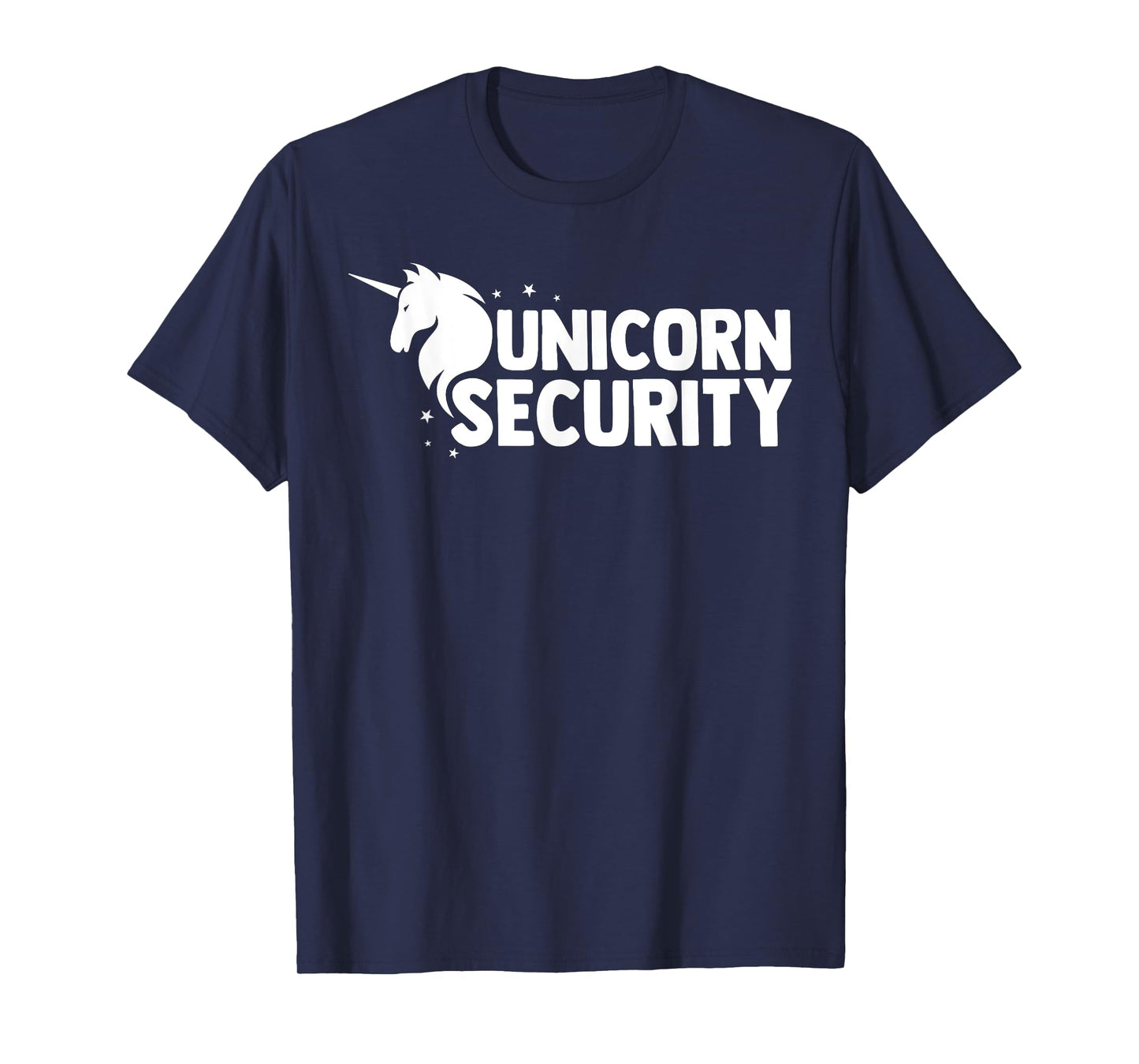 Unicorn Security Squad Symbol Tee Funny Dad Brother Gift T-Shirt