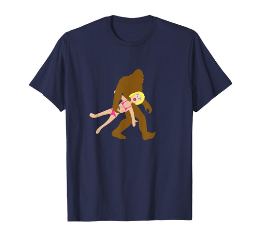 Cute Funny Sasquatch Gift | BIGFOOT BLOW UP SEX DOLL SHIRT T-Shirt