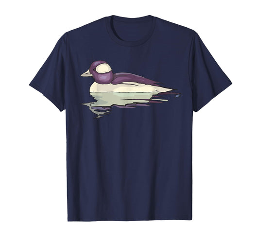Bufflehead Duck Art Illustration T-Shirt