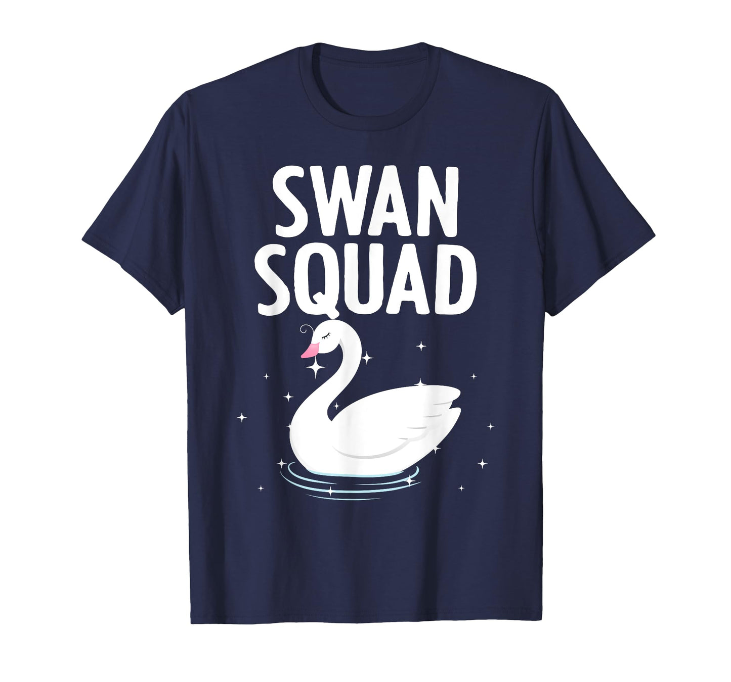 Swan Art For Men Women Swan Lover Waterfowl Animal Swan T-Shirt