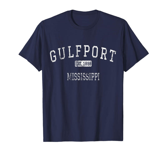Gulfport Mississippi MS Vintage T-Shirt