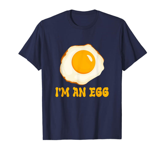 I'm An Egg Costume Funny Halloween Present Fried Egg Costume T-Shirt