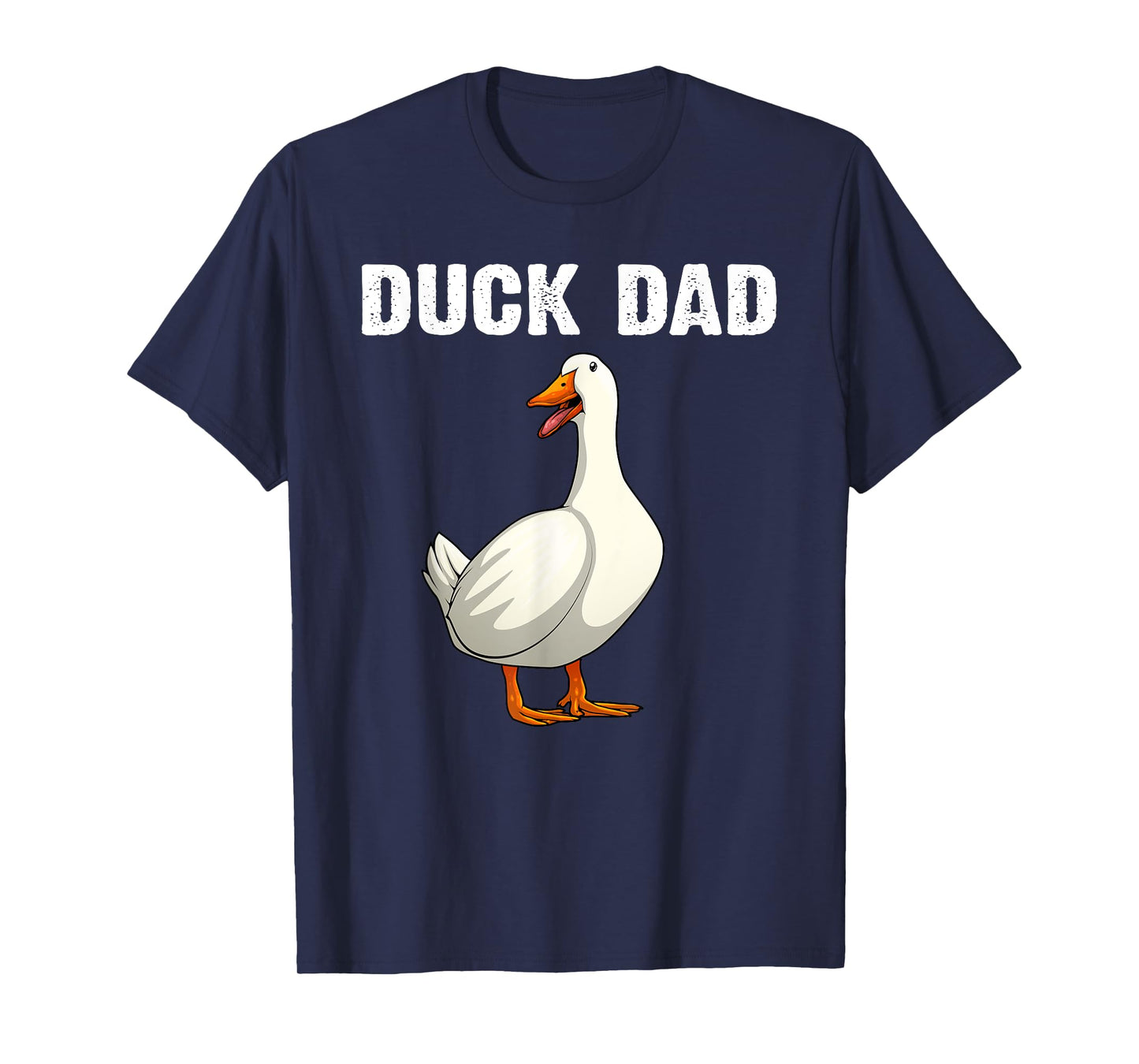 Cute Duck Design For Dad Men Waterfowl Bird Pet Duck Lovers T-Shirt
