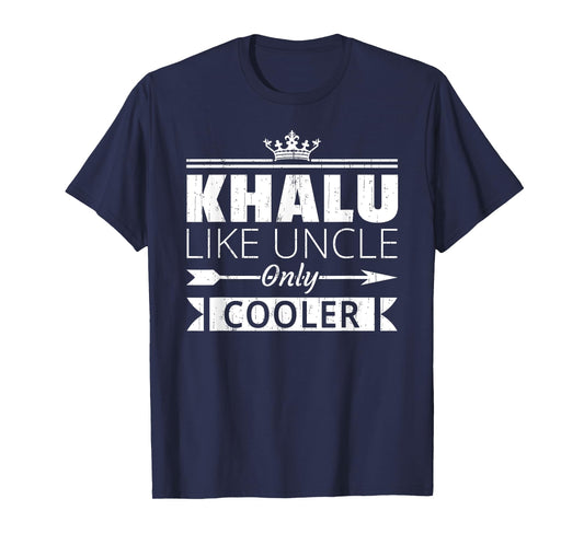 Khalu Cooler Funny Egyptian Uncle Father's Day T-Shirt
