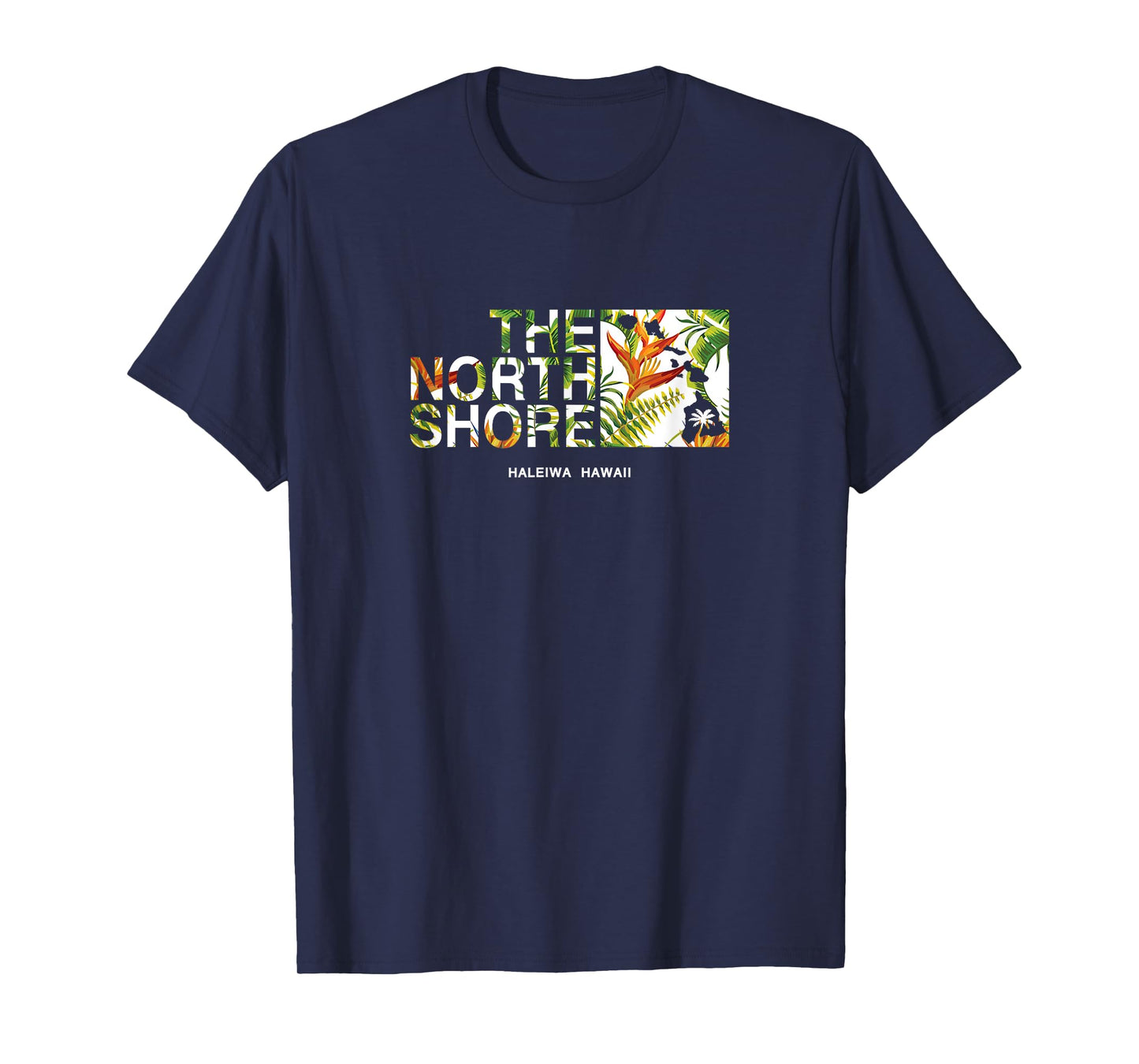Hawaii North Shore Haleiwa Bird of Paradise T-Shirt