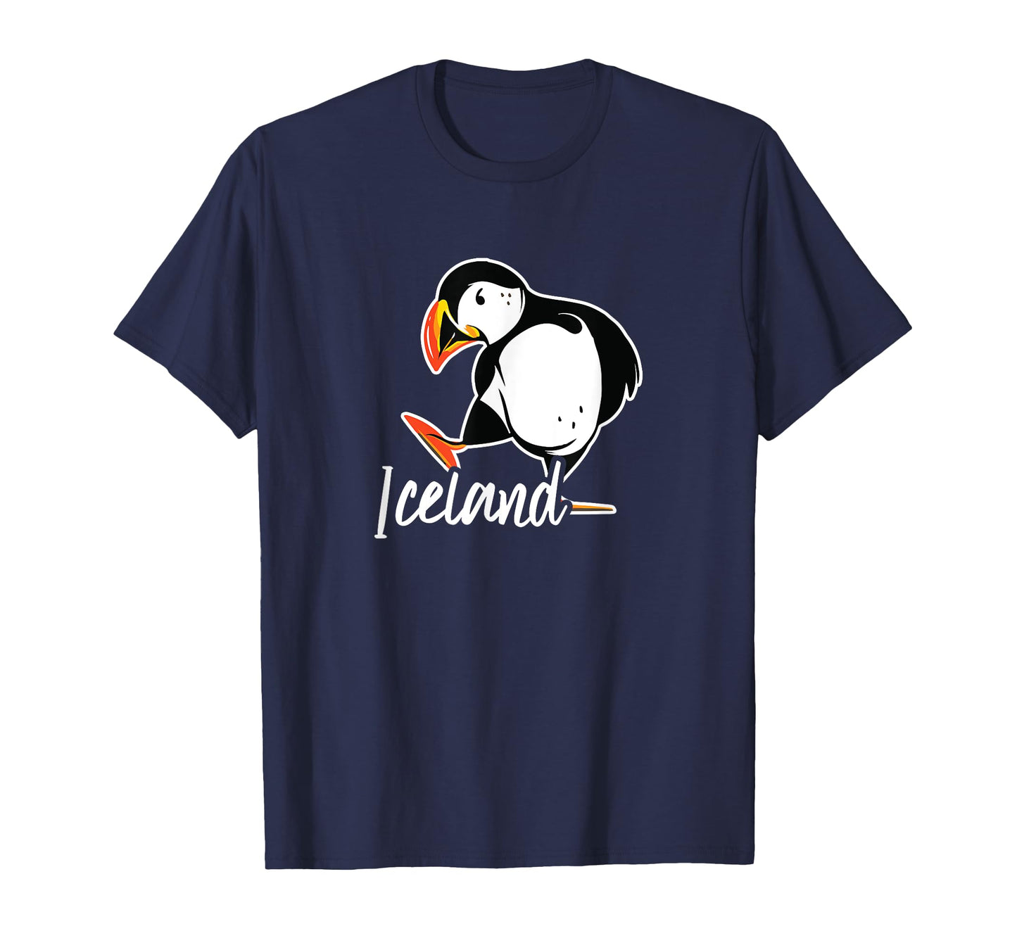 Iceland Shirt with Puffin Bird T-Shirt