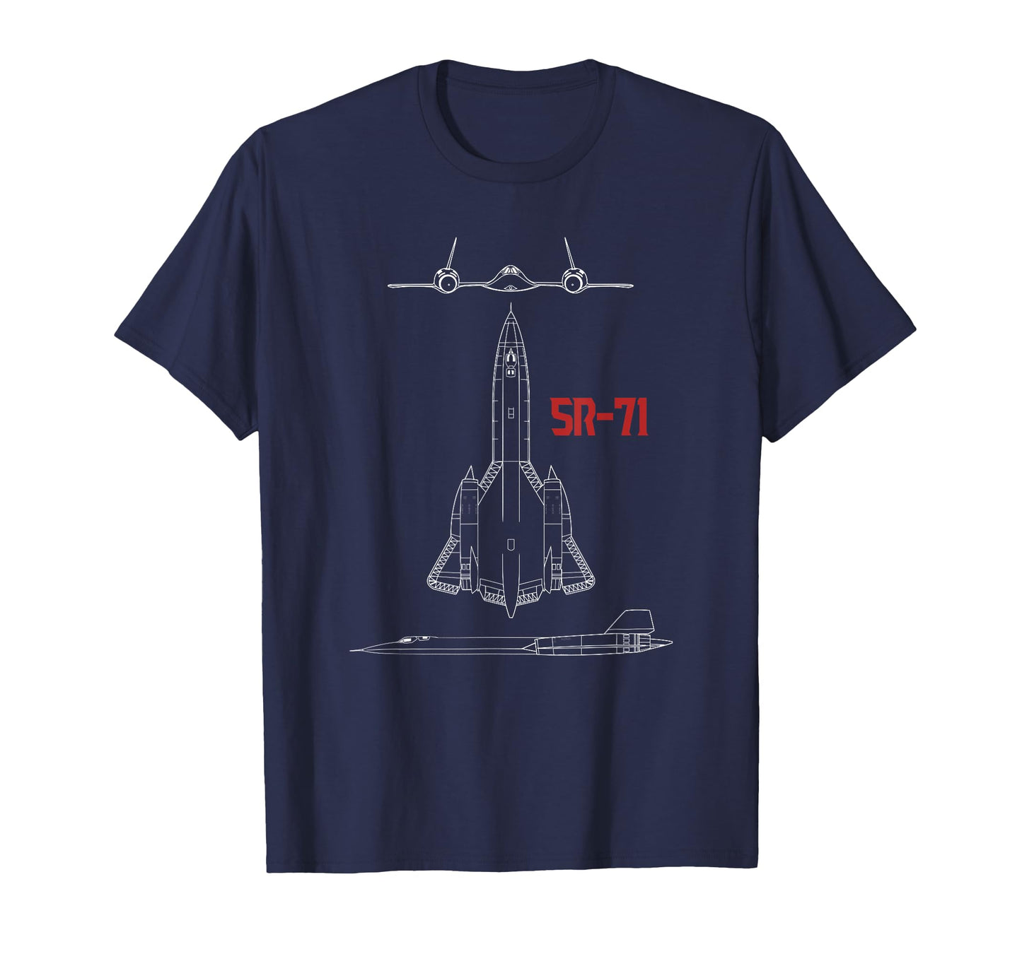 Military Aircraft SR-71 Blackbird USAF Pilot Gift Shirt T-Shirt