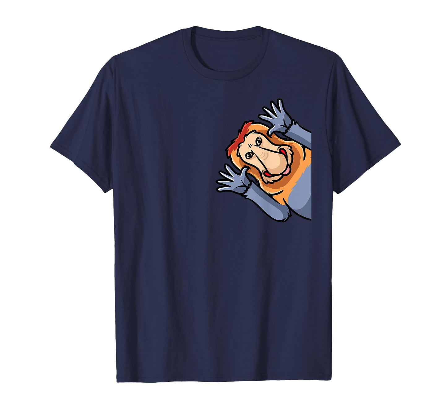Proboscis Monkey Long-Nosed Monkey T-Shirt