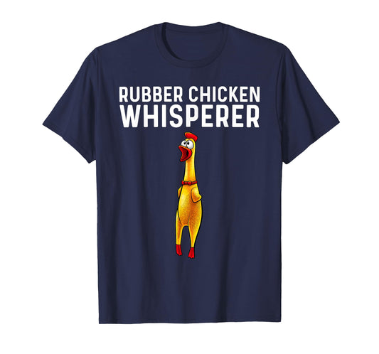 Cool Rubber Chicken Design For Men Women Kids Rubber Chicken T-Shirt