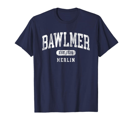 Bawlmer Merlin Charm City Funny Baltimore slang souvenir T-Shirt