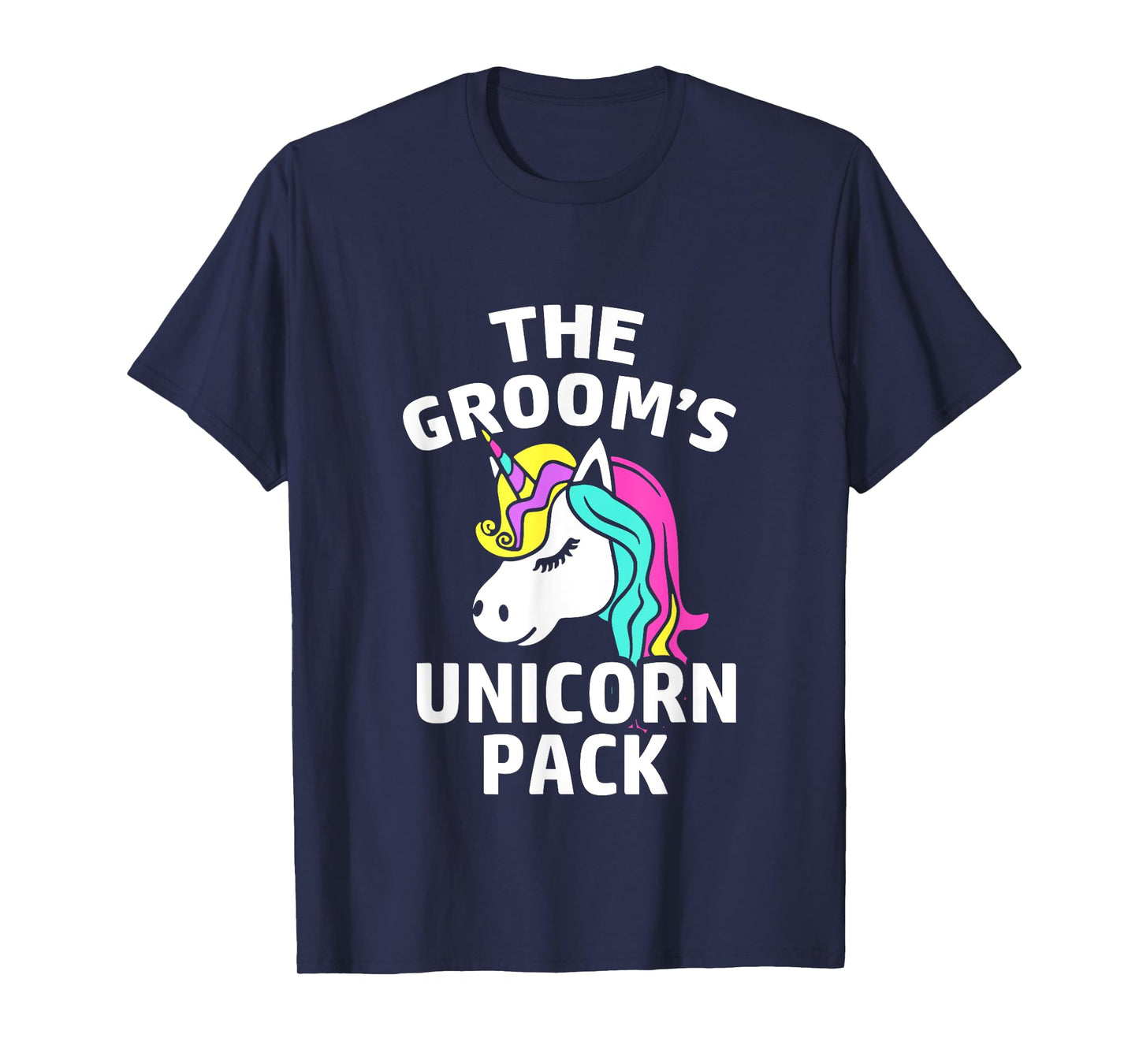 LGBT Pride Gay Bachelor Party Unicorn Pack Engagement T-Shirt