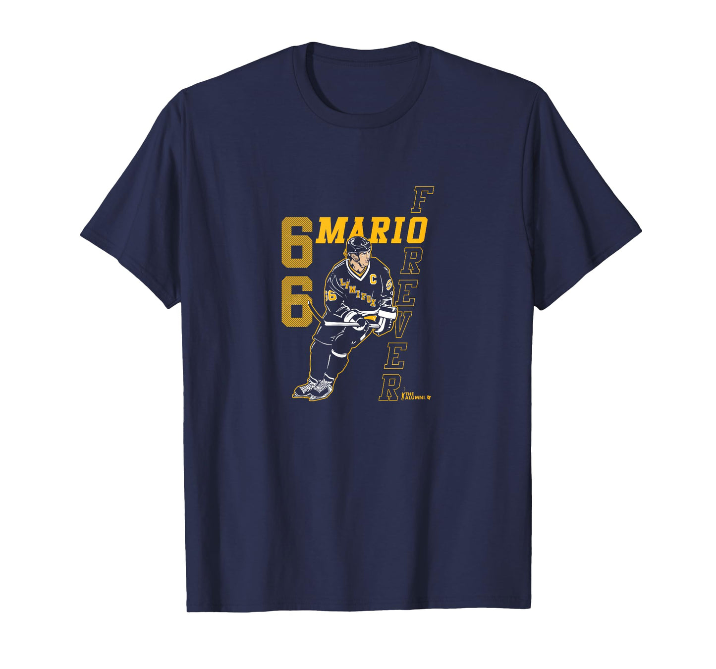 Mario Lemieux - Mario 66 - Pittsburgh Hockey T-Shirt