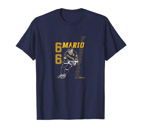 Mario Lemieux - Mario 66 - Pittsburgh Hockey T-Shirt