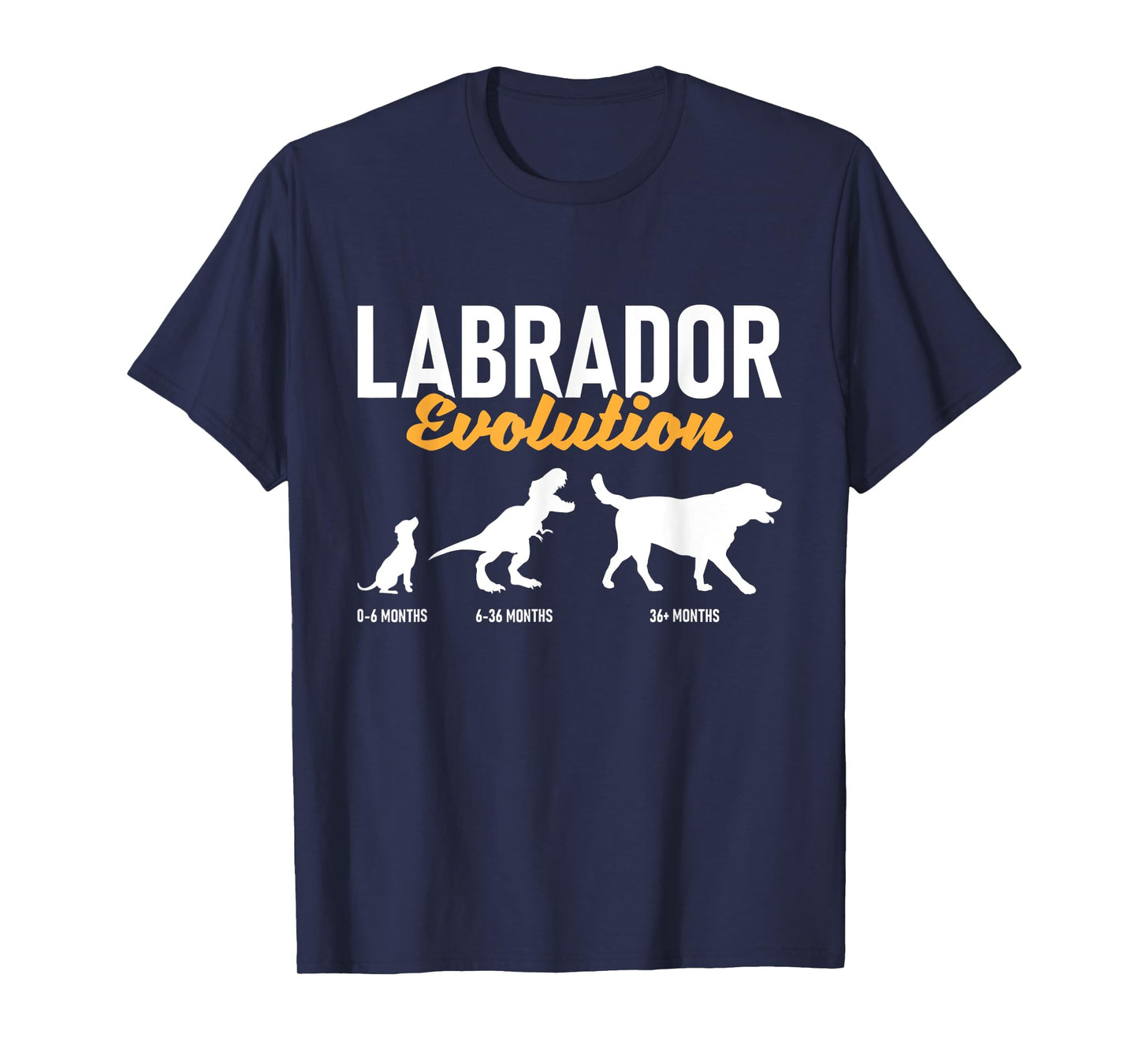 Labrador Evolution - Pet Owner Animal Dog Lover T-Shirt