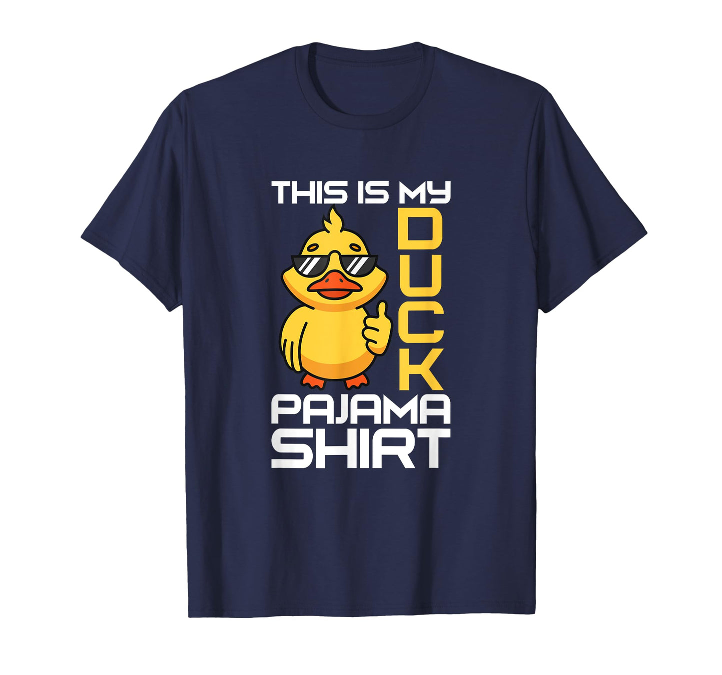 This Is My Duck Pajama Rubber Ducks Slumber Pajamas Party T-Shirt