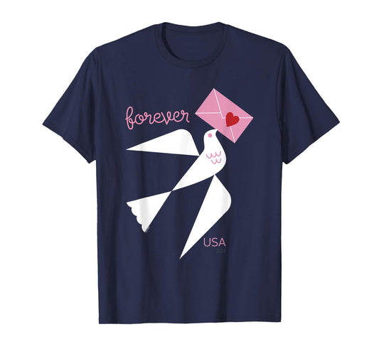 USPS Love Bird Valentine's Day T-Shirt