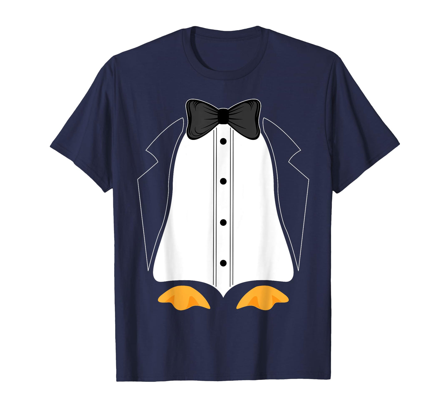 The Cute Club Penguin Tuxedo T Shirt Halloween Costume T-Shirt
