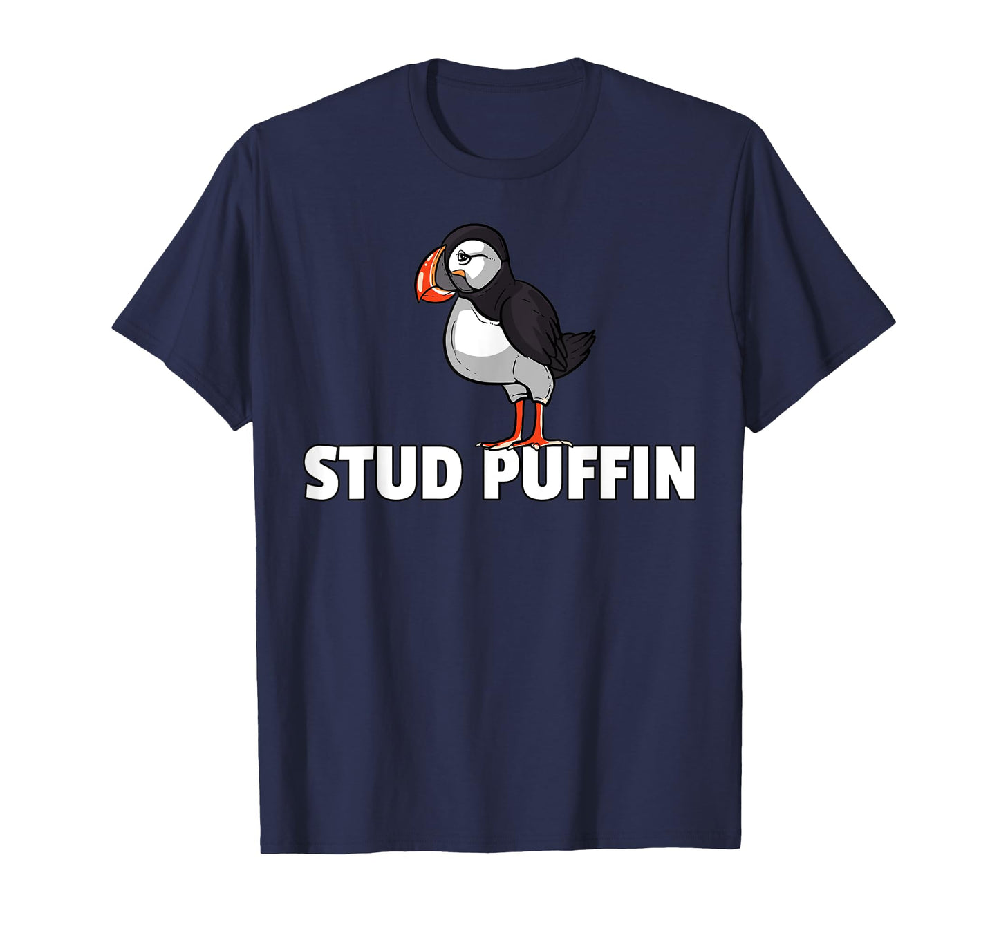 Stud Puffin Gift Iceland Seabird T-Shirt