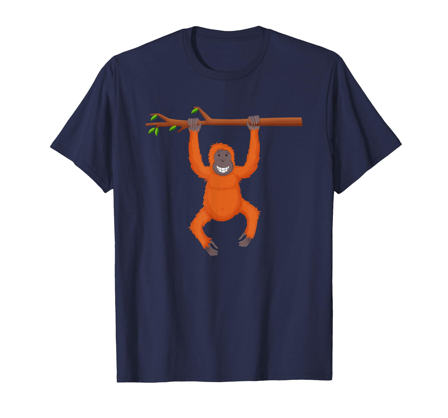 Cool Orangutan Art For Men Women Kids Orangutan Apes Lover T-Shirt
