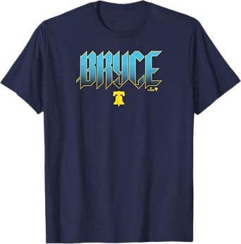 Bryce Harper - City Edition Text - Philadelphia Baseball T-Shirt