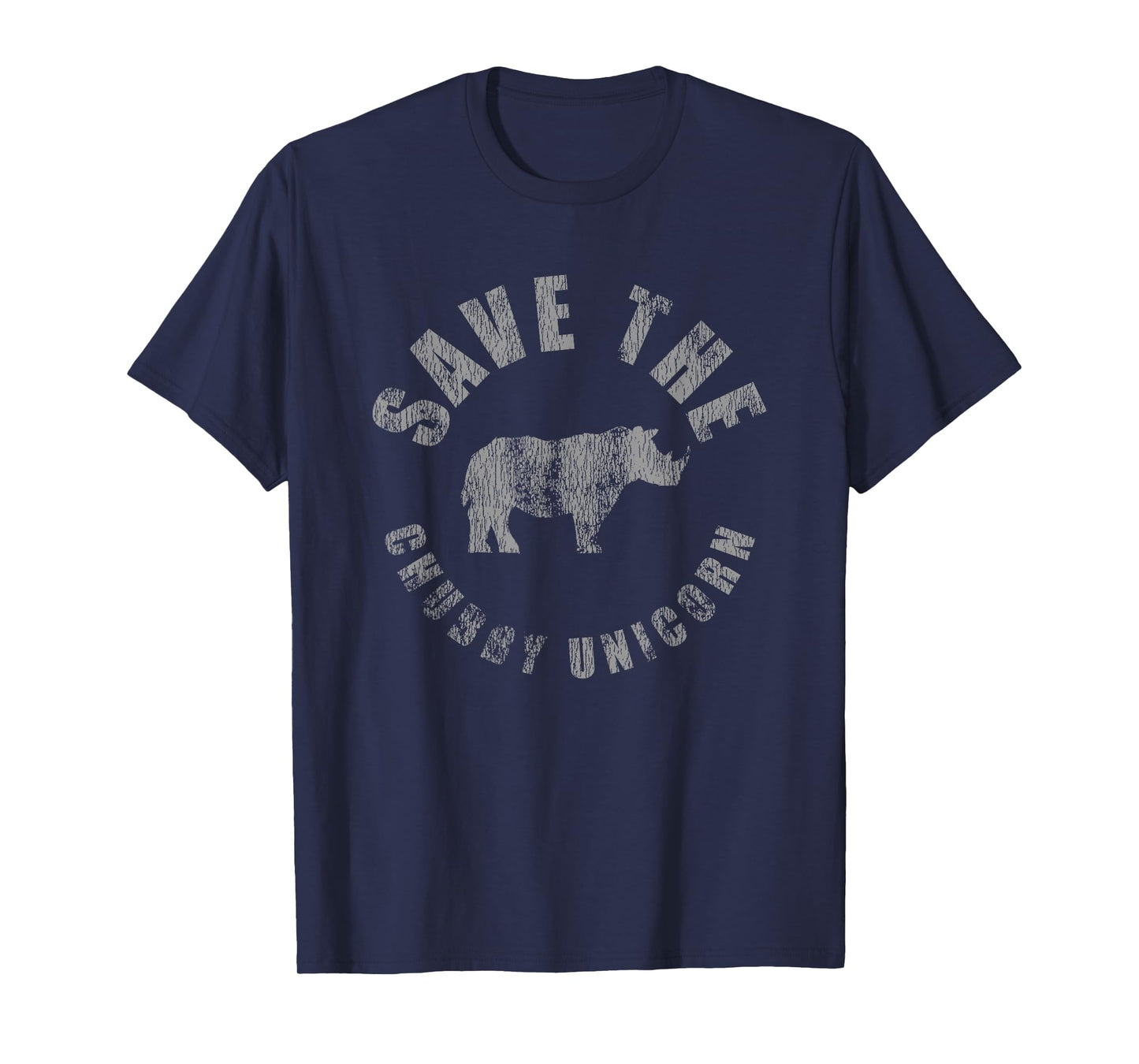 Distressed Save The Chubby Unicorn T-Shirt