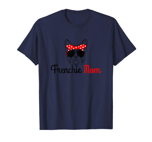Frenchie Mom Vintage Funny Dog French Bulldog Women Kids T-Shirt
