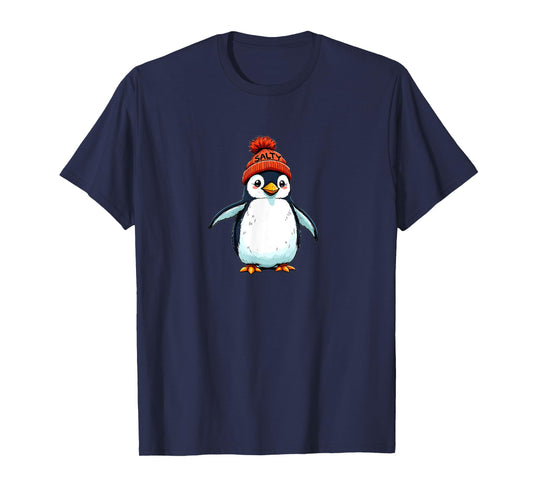 Salty Penguin Beachwear for Men or Women T-Shirt