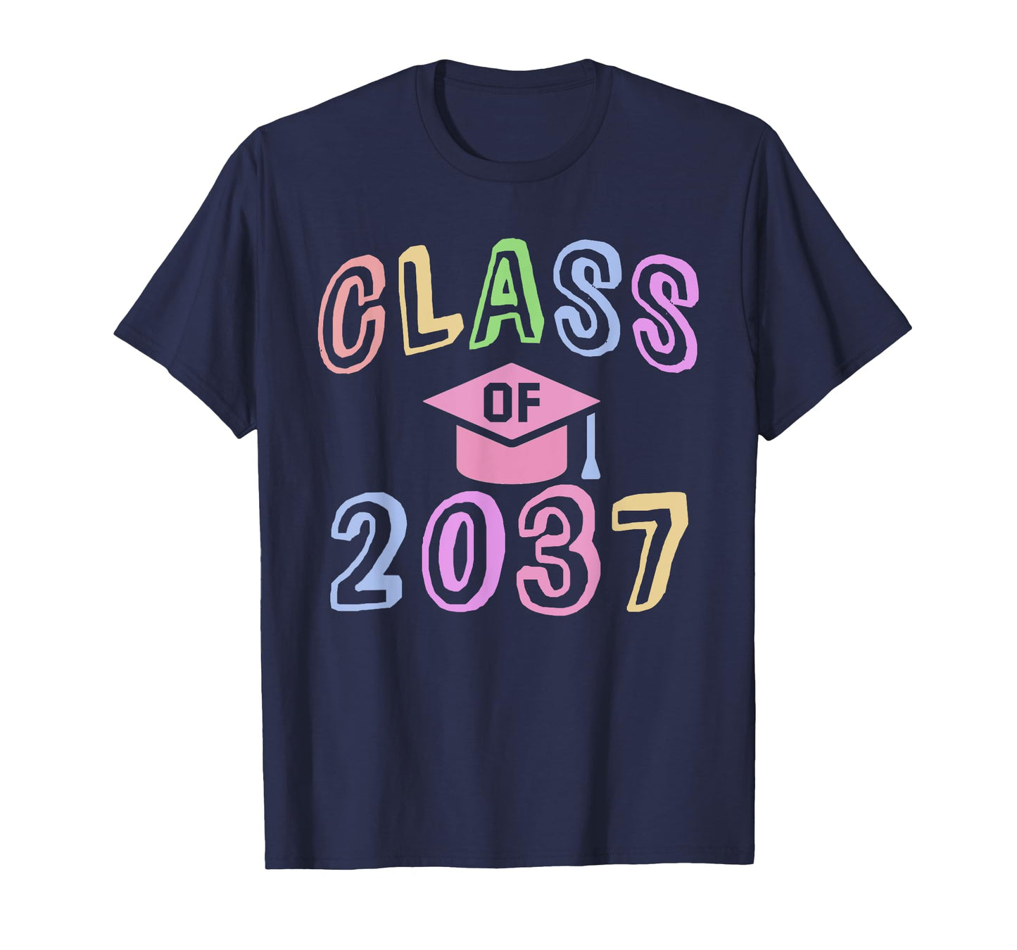 Future CLASS of 2037 First Second Grade Graduation Last Day T-Shirt