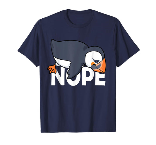 Atlantic Puffin Shirt Men Puffin Bird Shirt Puffin Gift Nope T-Shirt