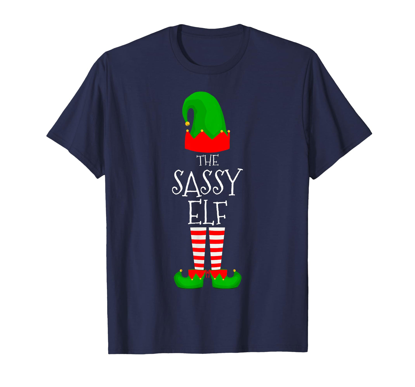 Sassy Elf Family Matching Group Christmas Sassies Elves T-Shirt