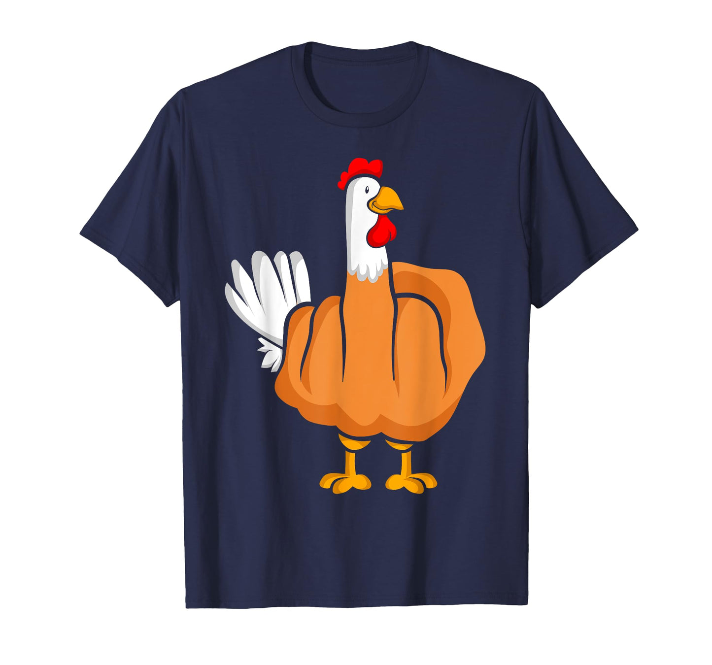 Middle Finger Chicken Rooster T-Shirt