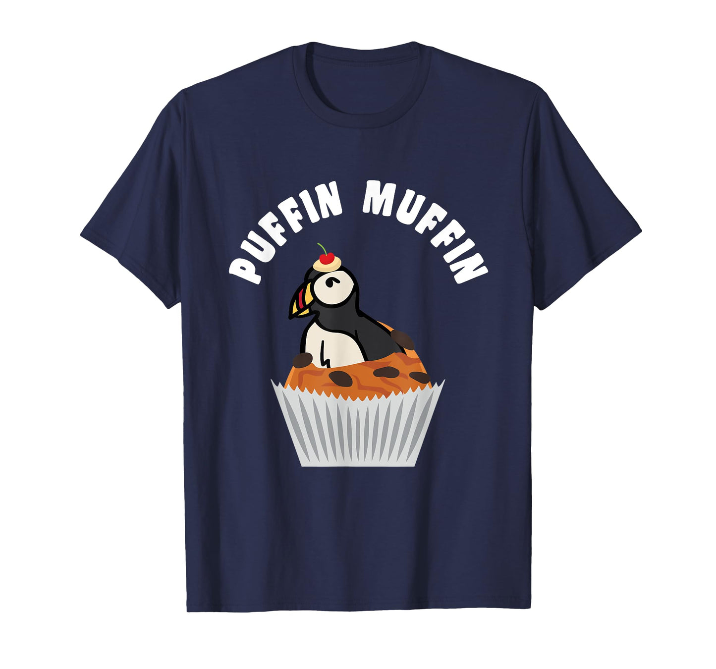 Iceland Puffin Muffin Puns Funny Seabird Lover Puffins Gift T-Shirt