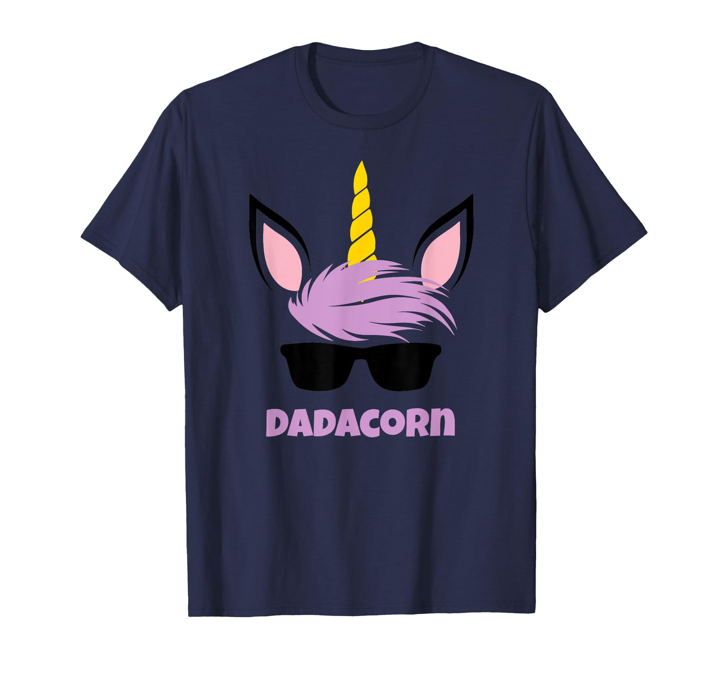 Dadacorn Unicorn Dad Funny Gift T-Shirt